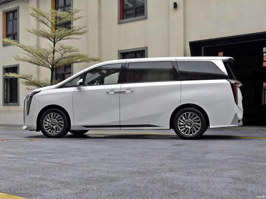 트램프 가치 M8 ABS 전기 가벼운 가죽 터보 태양 지붕 Mpv 차량 성인용