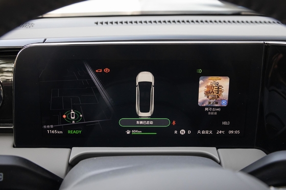 100% 전기 자동차 슈퍼 강력한 4WD 에너지 차량 사용 된 리프 모터 C01 범위 430km