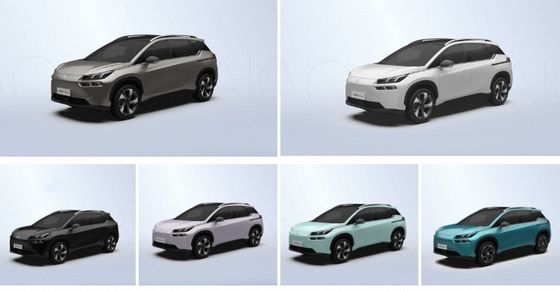 Ai Gacon Y 플러스 5 좌석 SUV 전기 자동차 자동차 에너지 차량 Suv Ev 자동차 빠른 배송
