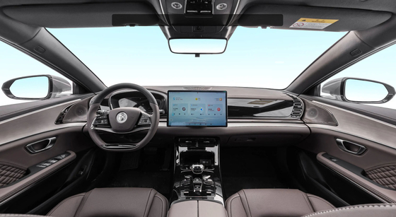 전기 BYD 한 2023 EV 챔피언 605km 전동 모델 휠 베이스 2920 패스트 전자
