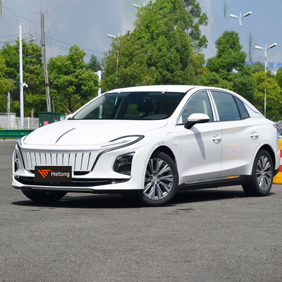100kW의 홍치 E-Qm5 전기 택시 2023 플러스, 431km 배터리 교체 및 4륜 엔조