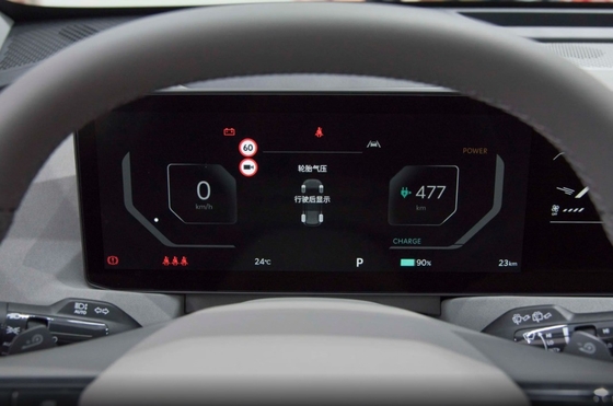 KIA EV5 5도어 5석 전기 SUV 후면 카메라와 유로 VI 배출량 표준