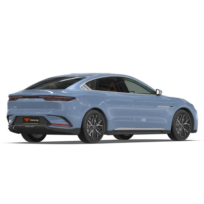 BYD 한 EV 4WD 고속 전기 자동차 빙하 블루 휠 베이스 2920 최고 속도 185Km/h